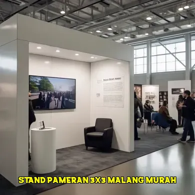 stand pameran 3x3 malang murah
